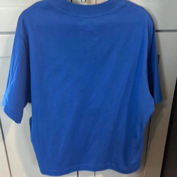 Nike Blue Graphic T-Shirt with matching shorts - Picture 5 of 6